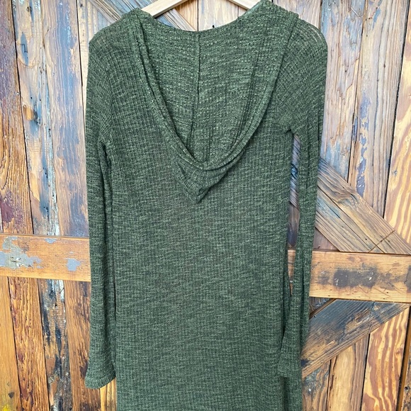 Forest green lightweight cardigan - Picture 2 of 2